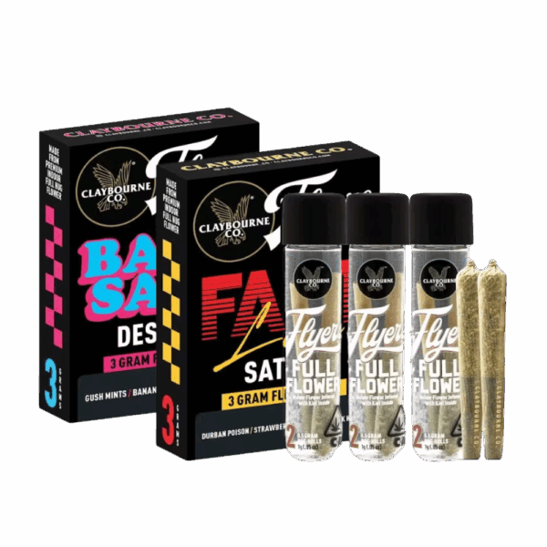 claybourne company 3-pack of prerolls