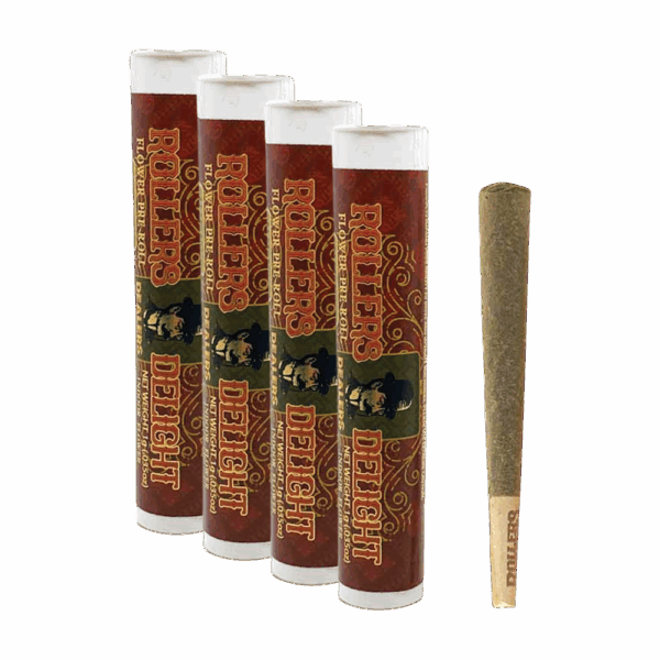 rollers delight infused 1g prerolls