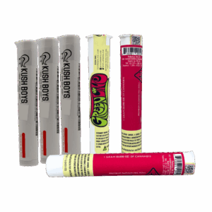 kush boys 1g prerolls + greenline 1g prerolls