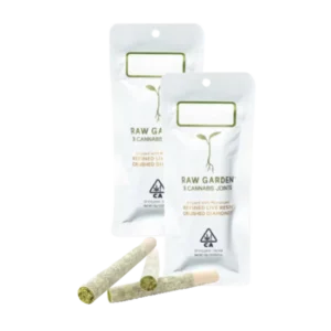 raw garden 3-pack of prerolls