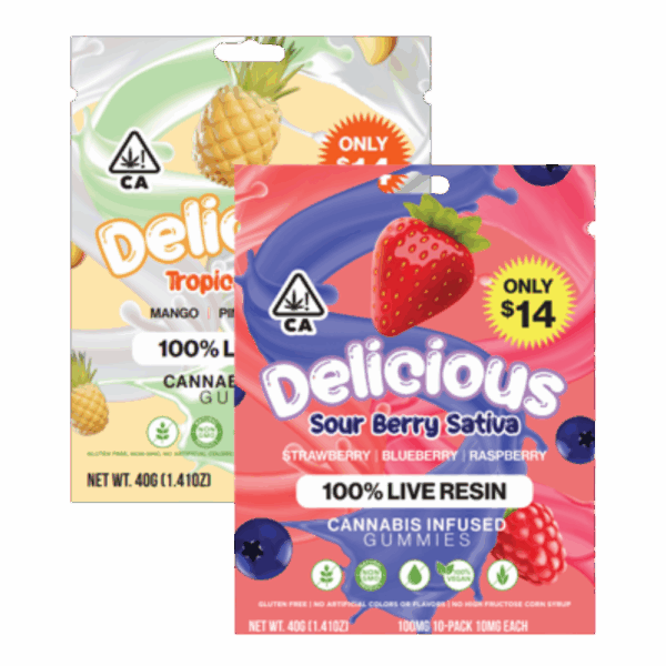 delicious 100mg edible