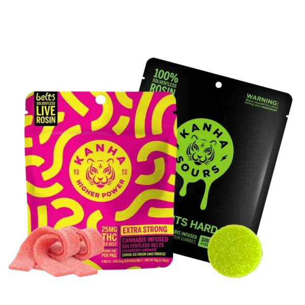 kanha 100mg rosin edible gummies