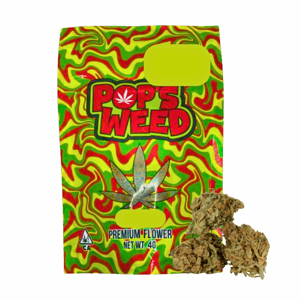 pops weed 3.5g flower
