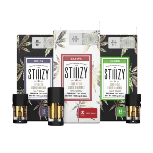 stiiizy 1g live resin liquid diamonds pods
