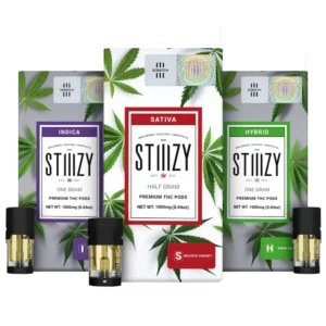 stiiizy 1g premium thc pods