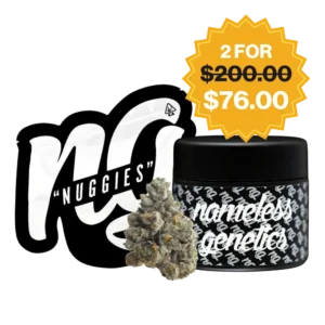 nameless genetics 7g flower + 3.5G flower $1 bogo