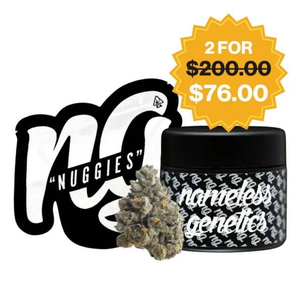 nameless genetics 7g flower + 3.5G flower $1 bogo